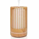 Romon Humidificador, Humificadores Habitacion 200ML Difusor de Aromas Difusores Aceite Perfumado Adultos Humidifier Ultrasónico Apagado Automático con 7 Colores LED para Hogar Oficina Casa Yoga