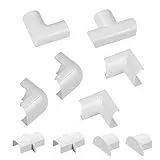 D-Line CLOAP3015W 30x15mm Accesorios para Canaletas, Set de 10 Piezas - Blanco