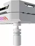 upHere Support GPU,Support carte Graphique,Support Carte Graphics Verticale Ajustable, Aluminio, Altura ajustable, con imán, S (26 mm-50 mm), color blanco, GB26T