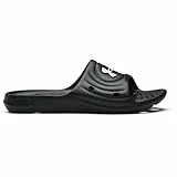Under Armour Ua M Locker Iv Sl, Sandalia Slide Hombre, Negro Negro Blanco, 42.5 EU