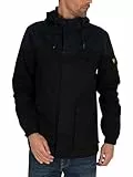 Lyle & Scott Hombre Chaqueta Yugo Contraste, Jet Black, M