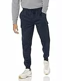 Amazon Essentials Pantalón de Chándal Tipo Cargo de Forro Polar con Corte Holgado Hombre, Azul Marino, M