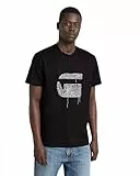 G-STAR Para Hombre Stitch Burger r t, Negro (dk Black D25674-C336-6484), L