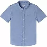 Pepe Jeans Cabel SS Camisa, Azul (Azul Azzurro), 12 años para Niños