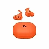 Beats Powerbeats Fit - Auriculares inalámbricos con cancelación del Ruido, Ajuste Seguro, IPX4, hasta 30 Horas de autonomía con Estuche de Carga, compatibles con Apple y Android - Naranja Eléctrico