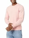 Amazon Essentials Sudadera de Forro Polar con Cuello Redondo (Disponible en Tallas Grandes y Largos Especiales) Hombre, Rosa, M
