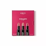 KIKO Milano Smart Fusion Lip Set 03, Kit De Labios Con 3 Labiales De Acabado Luminoso