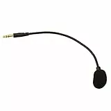 Futheda Micrófono de Repuesto para Auriculares de Juego (3,5 mm, Compatible con Turtle Beach, Ear Force Xbox One, PS4 Switch Mac PC o PC