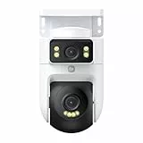 Xiaomi Cámara Exterior CW500 Dual - Calidad de Imagen Ultra HD Doble 2.5K, Detección AI, Wi-Fi 6 de Doble Banda, Chip de Seguridad