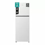 Hisense RT422N4AWE - Frigorífico Dos Puertas, Calss E, Capacidad 325 L Neto, Alto 170 cm,Multi Air Flow,Cajón Frutas y Verduras, Puertas Reversibles, No Frost, Silencioso 40 dBA, Color Blanco