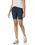 Amazon Essentials - Bermudas vaqueras para mujer de 25,4 cm ,Desteñido oscuro ,US 10 (EU M - L)