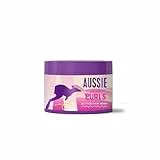 Aussie Mascarilla Bouncy Curls | Cabello Rizado | Aceites De Jojoba, Nuez De Macadamia Y Coco