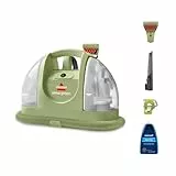 BISSELL Little Green, Aspiradora de Agua Tapicería, Lava Aspiradora para Manchas Cotidianas y Suciedad, Limpiador de Liquidos para Alfombras, Tapicería, Sofá, Auto & Más, Motor Potente de 340W, 4098N