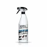 Sisbrill Car, Acondicionador de Salpicaderos, Plásticos y Piel - Abrillantador Satinado - Crema pulverizada con Tacto Seco - 750 ml (750 ml)