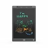 Foydream Tablero de Escritura LCD,Pizarra Borrable Niños de 16 Pulgadas con Cierre y Función de Eiminación, Borrables Y Reutilizables,Pizarra Magica para Niños 3-12 Años de Juguetes y Regalos,Negro