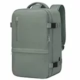 Xkdoai Mochila Viaje Cabina Avion 40x30x20 Mochila Viaje para Ryanair Equipaje de Mano con Bolsa Antirrobo Bolsillo de Botellas para Viaje Corto