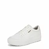 Dr. Scholl's Tenis Time Off, Zapatillas Mujer, White, 38.5 EU