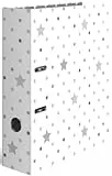 HERMA Archivadores de anillas con palanca Estrellas, motivos surtidos, A4, 70 mm, con estampado interior, Paquete de 10