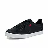 Kickers Tovni Track Leather Trainers, Zapatillas Hombre, Black, 41 EU
