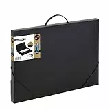 Viquel 939053 - Maletín de polipropileno, A3, color negro