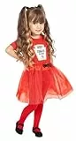 Rubies Disfraz Baby Ketchup para bebés, niños y niñas, Camiseta con falda tutu y medias, Trajes Disfraces infantiles para Carnaval, Fiestas, Cosplay