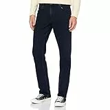 Wrangler Red Kabel Straight, pantalones para Hombre, Blue Black, 40W / 30L