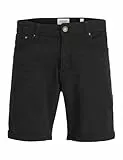 JACK & JONES Shorts Jpstrick Ethan Icon-Pantalones Cortos SRT Sn, Arena Negra, S Hombres