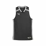 PUMA Camiseta de Baloncesto Hoops Team Hombre XXL, Black
