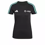 Adidas Mujer Mercedes - AMG Petronas Formula One Team DNA tee Women, Black/White, XL