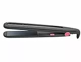 Remington Plancha de Pelo My Stylist, Placas Flotantes Extralargas, Cerámica para un Deslizamiento Suave, Temperatura 200°C, Calentamiento 30s, Indicador LED, 110 mm S1A100