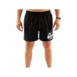 NIKE 5 Volley Short Bañador, Hombre, Black, L