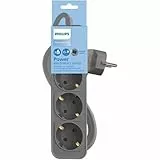 Regleta Enchufes 3 Tomas con Interruptor Philips CHP2134G/12 - Marca: Philips - EAN: 4895229151048
