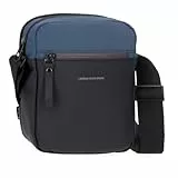 Pepe Jeans Sail up Bandolera Dos Compartimentos Azul 17x22x7,5 cms Poliéster y PU by Joumma Bags