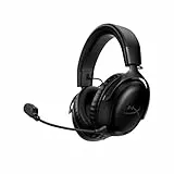 HyperX Cloud III wired Auriculares para Juegos con Cable, PC, PS5, Xbox Series X S, Controladores de 53 mm en ángulo, DTS, micrófono nítido de 10 mm, USB-C USB-A, Negro