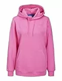 JJXX JXABBIE LS REL Every Brush Hood Noos Sudadera con Capucha, Carmine Rose/Print:Magenta Logo, XL De Las Mujeres