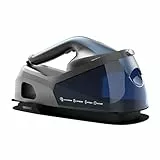 Cecotec Centro de Planchado Vertical IronHero V-2400 Station. 2400W, Suela Cerámica Turbo Slide, Depósito 1,2L, 3 Modos, Flujo de vapor 180 g/min, Golpe de Vapor 370 g/min, Pantalla LED, Antical