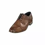 bugatti Morino, Zapatos de cordones derby, Hombre, Marrón Cognac 6300, 42 EU