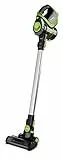 Polti Forzaspira Slim SR110 Escoba Eléctrica Inalámbrica Recargable 2 en 1 con Aspirador Portátil Integrado, Autonomía hasta 50 Minutos, 3 Fases de Filtrado con Filtro Hepa, Negro y Azul