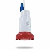 LUX Plus - Bomba sumergible (12 V, con purga y filtro)