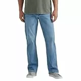 Wrangler Authentics Relaxed Fit Boot Cut Jean Jeans, Deacon, 36W / 30L Hombres