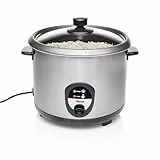 Tristar RK-6129 - Arrocera, Capacidad 2.2 litros, Función para Mantener el Calor, Apagado Automático, Incluye Taza Medidora, Espátula y Cuchara, 900 W