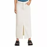 G-STAR Para Mujer Falda Viktoria Long, Gris (lt Chalk GD D24385-D551-G377), 25