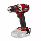 Einhell Taladro atornillador a batería Te-Cd 18/40 Li-Solo Power X-Change (iones de litio, 18 V, par máximo de 40 Nm en 21 niveles, Softgrip, sin batería y cargador)