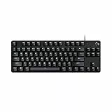 Logitech G413 TKL SE Teclado Mecánico Gaming - Teclado Compacto, Disposición QWERTY US Internacional - Negro