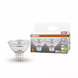 OSRAM Lámparas reflectoradas de voltios inferiores MR16 con enchufe de modernización. Propiedades del producto: alternativa LED a las lámparas Niedervolthalogen, 2 paquete