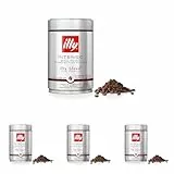 Café en grano illy de tueste INTENSO, lata de 250 g (Paquete de 4)