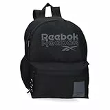 Reebok ONA Mochila de Paseo Negro 24x32x13 cms Poliéster by Joumma Bags