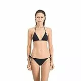 Puma Women's Triangle Bikini Top, Negro, M para Mujer