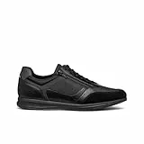 Geox U Avery A, Zapatillas Hombre, Black, 42 EU