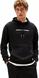 Tommy Hilfiger Sudadera Hombre con Capucha, Negro (Black), S